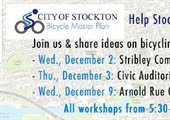 Help Plan for Bikes: Share Your Ideas for Making Stockton a Bike-Friendly City