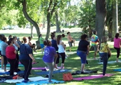 Free Yoga in Victory Park Saturday Mornings