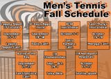 Men's Tennis Announces 2018 Fall Schedule