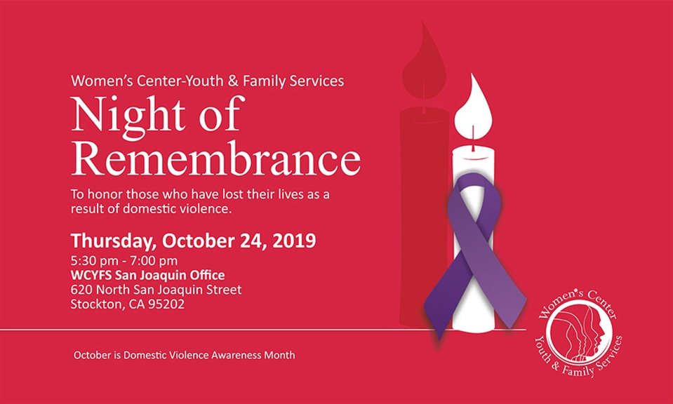 Candlelight Vigil to Honor Victims of Domestic Violence