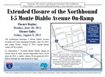 Monte Diablo Avenue On and Off-ramps are Now Open!
