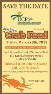 UCP 4th Annual Crab Feed